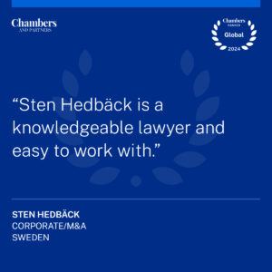 Sten Hedbäck quote